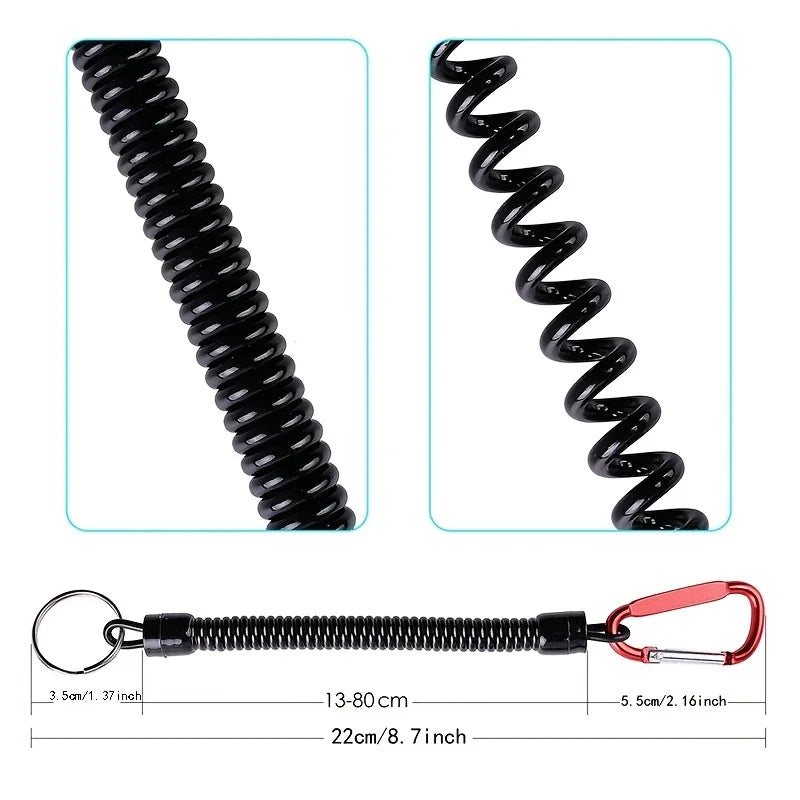 Oneside Retractable Fishing Lanyard — Anti-Lost Clip