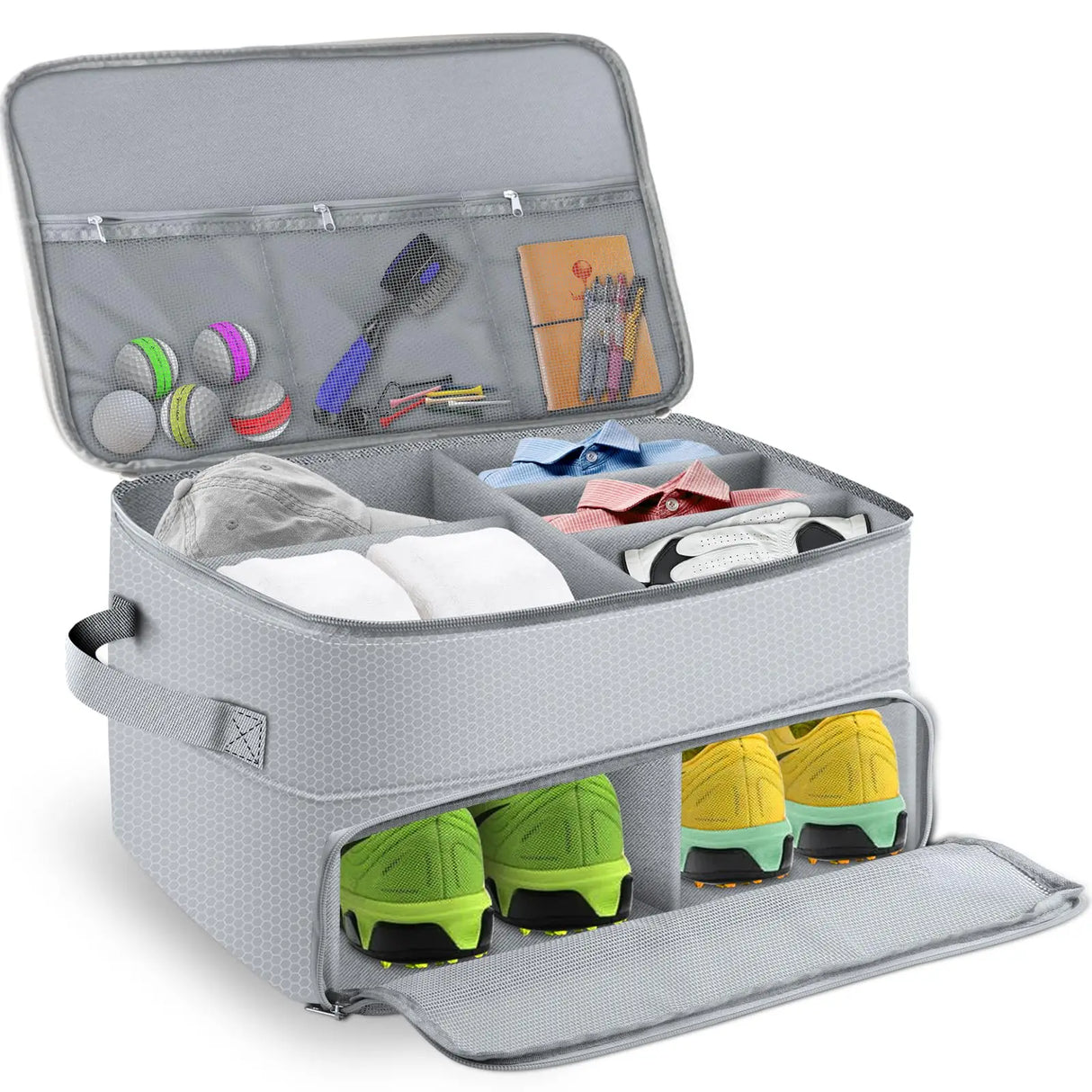 Oneside 2-Layer Golf Trunk Organiser — Waterproof Boot Bag