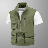Oneside Lightweight Mesh Fishing Vest — Multi-Pocket Utility