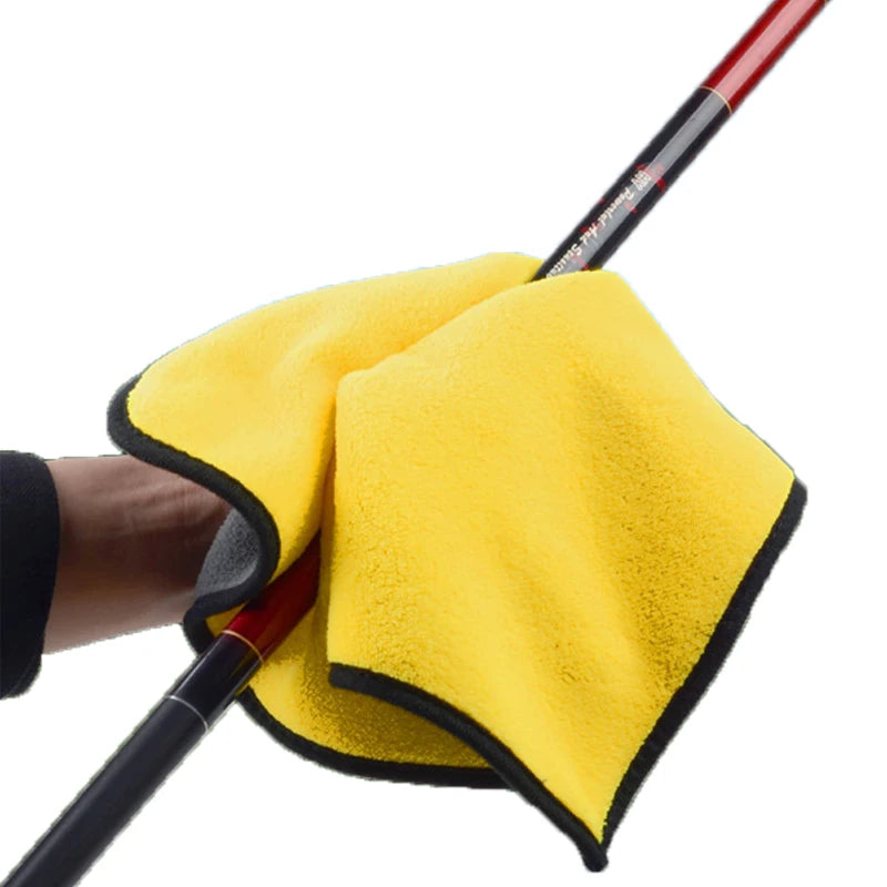 Oneside Cotton Fishing Towel 30x30cm — Safety Buckle Hook