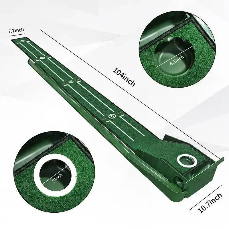 Oneside Mini Putting Green Mat — Indoor & Outdoor Practice