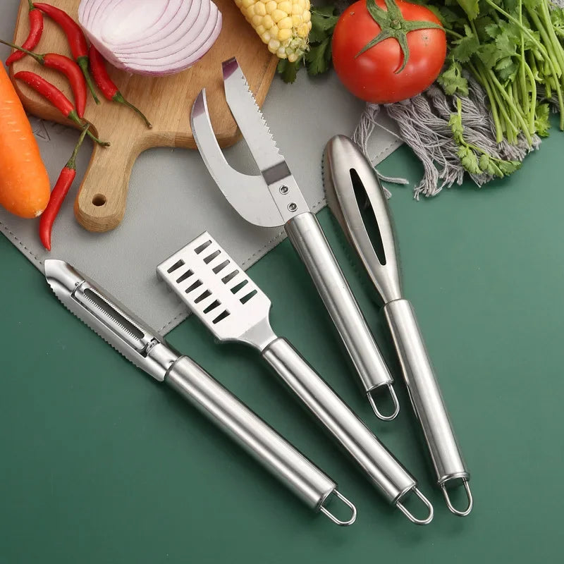 Oneside Fish Scaler & Cleaning Tool — Kitchen & Carp Fishing