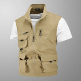 Oneside Lightweight Mesh Fishing Vest — Multi-Pocket Utility