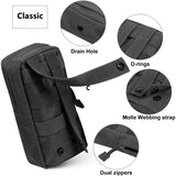 MOLLE Tactical EDC Waist Pouch – 600D Oxford Utility Pack for Outdoor Camping, Hunting, Hiking & Backpack Attachment